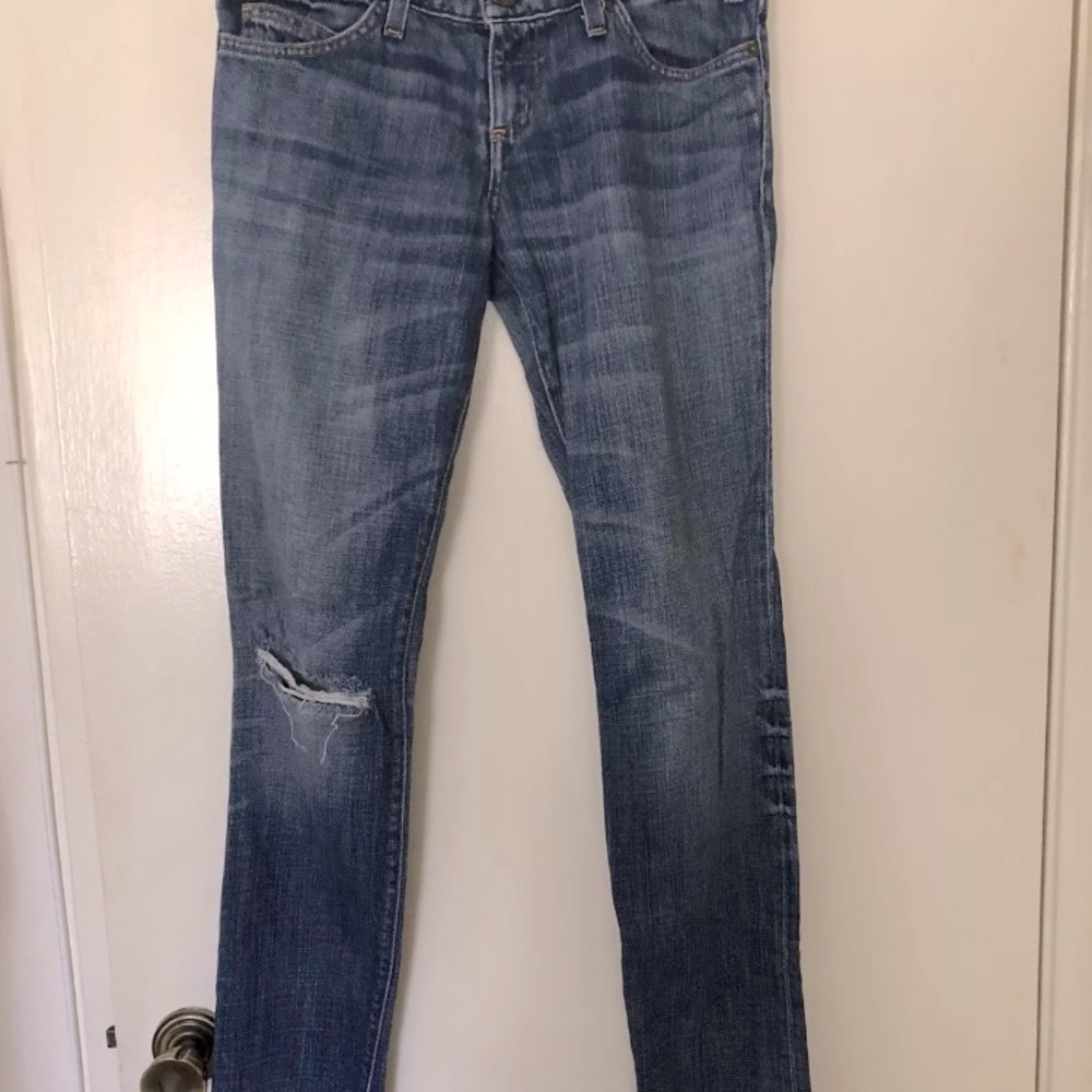 Current/Elliott Low Rise skinny boyfriend size 26